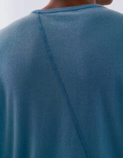 Maharishi 5000 Kesagiri Hemp Oversized T-Shirt Subdued Blue 13 Maharishi 5000 Kesagiri Hemp Oversized T-Shirt Subdued Blue -Maharishi Shop 071223 0013 2