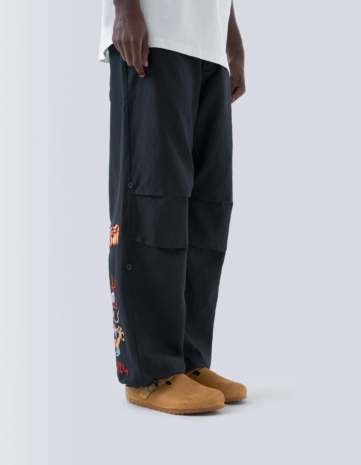 Maharishi 5021 Descending Dragon Loose Snopants® Black 4 Maharishi 5021 Descending Dragon Loose Snopants® Black - Image 4