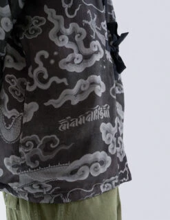 Maharishi 5027 30th Anniversary Reversible Kimono Black 25 Maharishi 5027 30th Anniversary Reversible Kimono Black -Maharishi Shop 071223 0102