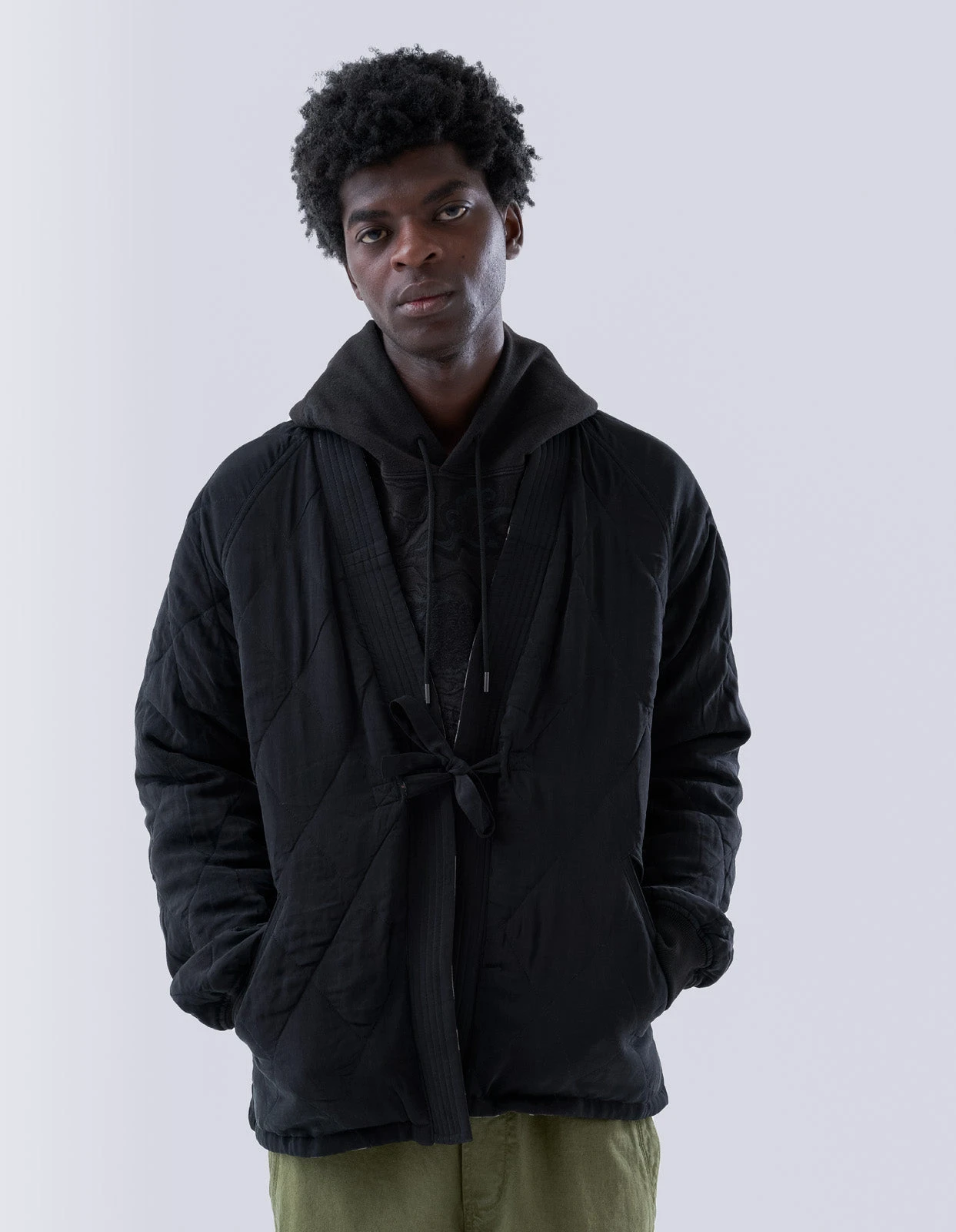 Maharishi 5027 30th Anniversary Reversible Kimono Black 9 Maharishi 5027 30th Anniversary Reversible Kimono Black - Image 9