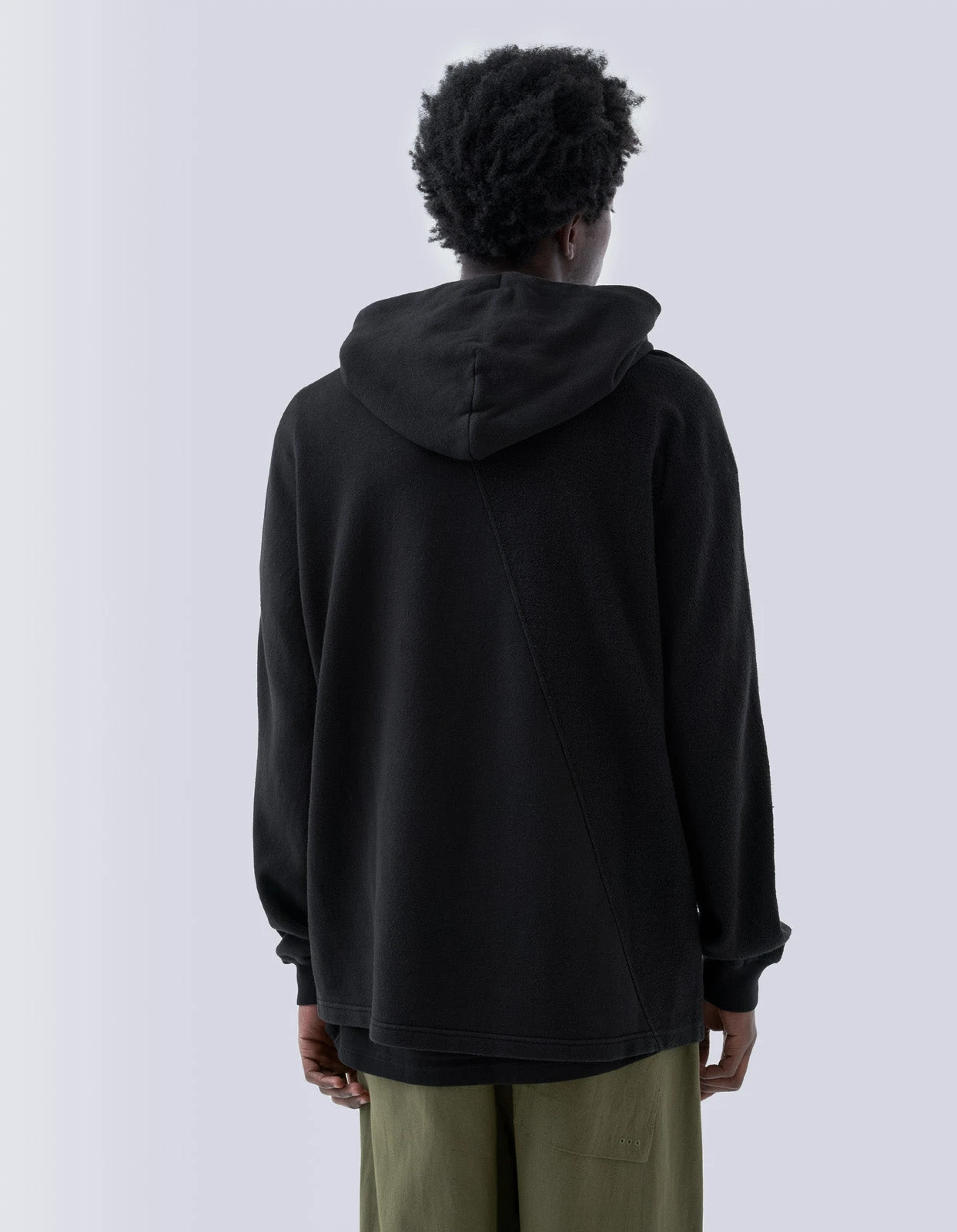 Maharishi 5002 Kesagiri Hemp Hooded Sweat Black BLK-108F 3 Maharishi 5002 Kesagiri Hemp Hooded Sweat Black BLK-108F - Image 3