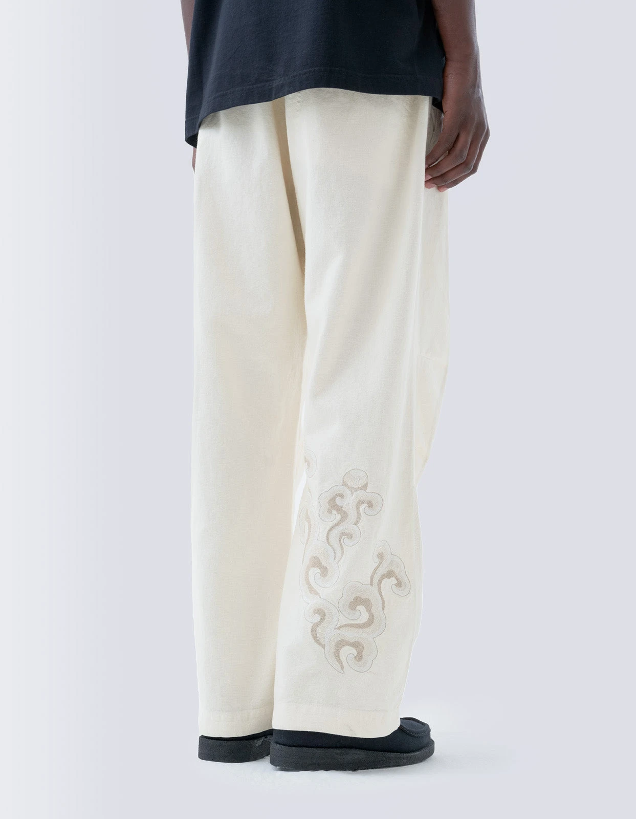 Maharishi 5031 Tibetan Clouds Track Pants Ecru 2 Maharishi 5031 Tibetan Clouds Track Pants Ecru - Image 2