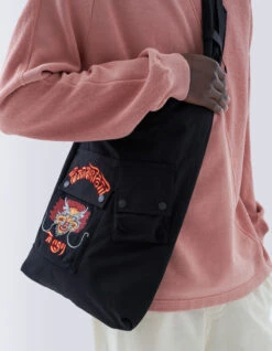 Maharishi 5023 Cordura® NYCO® Dragon Sling Bag Black 13 Maharishi 5023 Cordura® NYCO® Dragon Sling Bag Black -Maharishi Shop 071223 0235