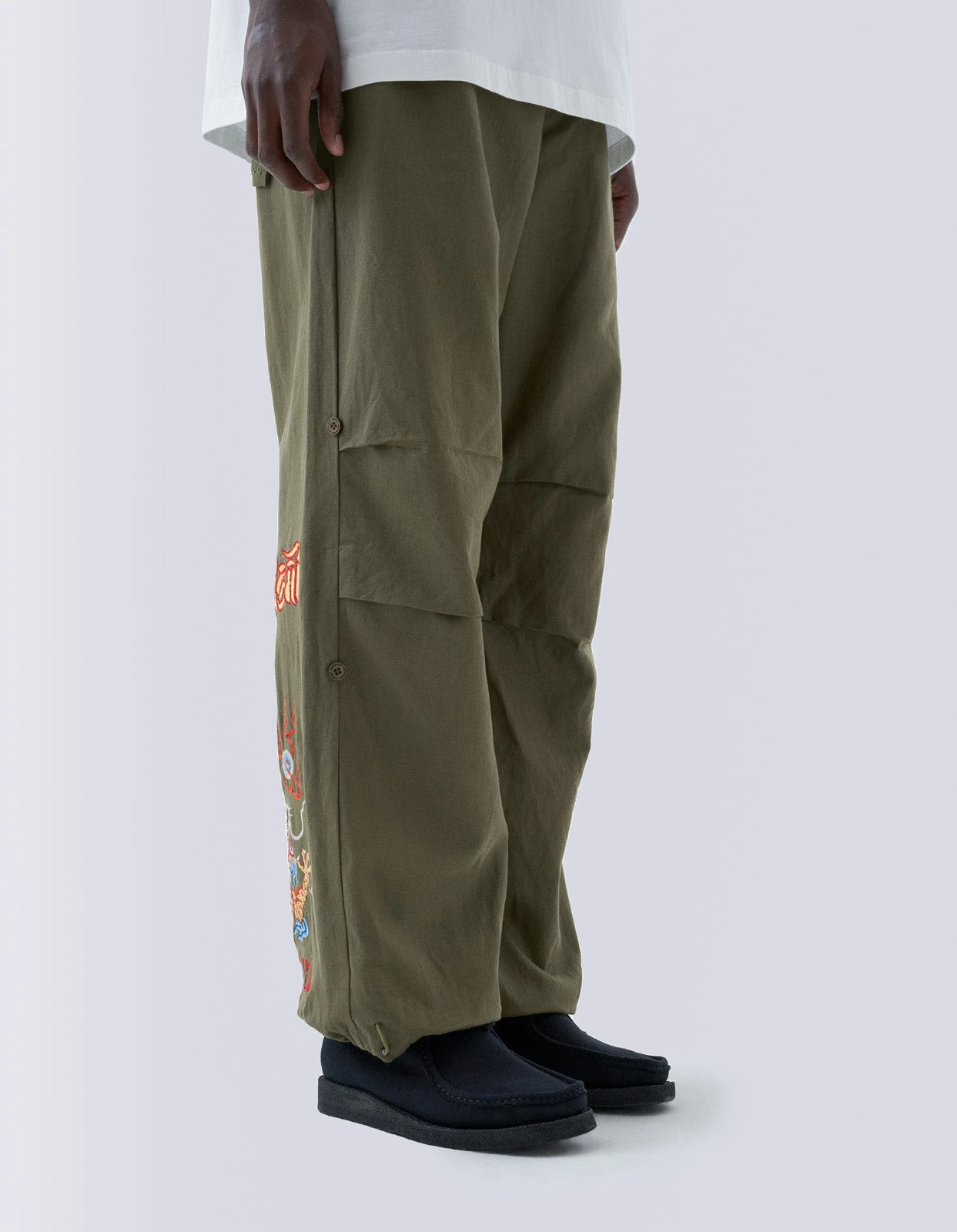 Maharishi 5021 Descending Dragon Loose Snopants® Olive OG-107F 5 Maharishi 5021 Descending Dragon Loose Snopants® Olive OG-107F - Image 5