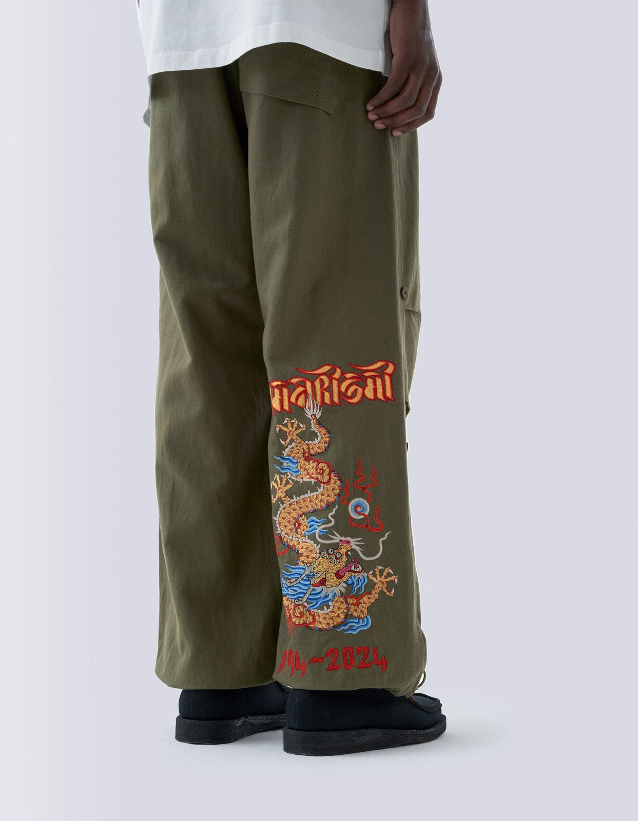 Maharishi 5021 Descending Dragon Loose Snopants® Olive OG-107F 2 Maharishi 5021 Descending Dragon Loose Snopants® Olive OG-107F - Image 2