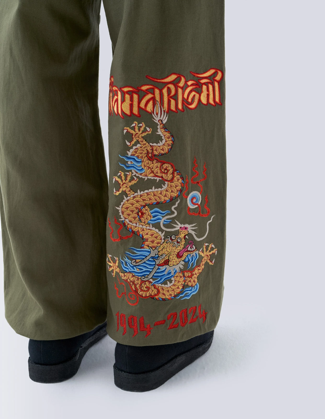 Maharishi 5021 Descending Dragon Loose Snopants® Olive OG-107F 4 Maharishi 5021 Descending Dragon Loose Snopants® Olive OG-107F - Image 4