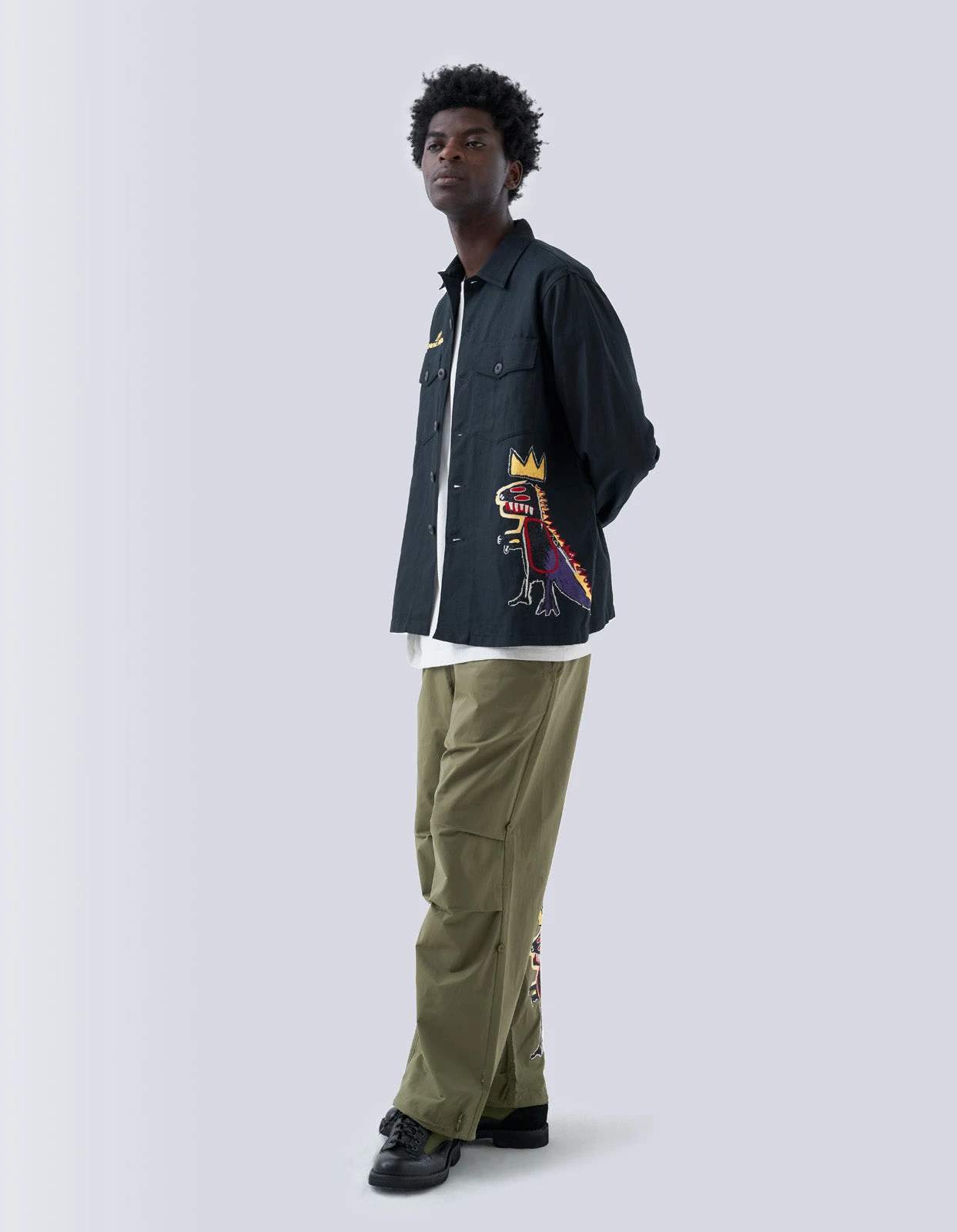 5123 Pez Dispenser Loose Snopants® · Maharishi X Jean-Michel Basquiat Olive 6 5123 Pez Dispenser Loose Snopants® · Maharishi X Jean-Michel Basquiat Olive - Image 6