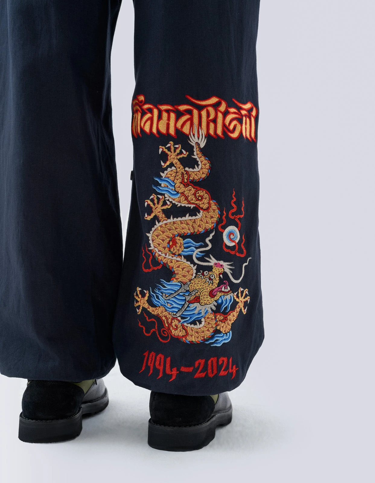 Maharishi 5021 Descending Dragon Loose Snopants® Navy 5 Maharishi 5021 Descending Dragon Loose Snopants® Navy - Image 5