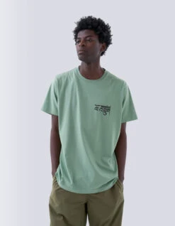 Maharishi 1258 Abundance Dragon Tour T-Shirt Bamboo Green -Maharishi Shop 071223 0404 2