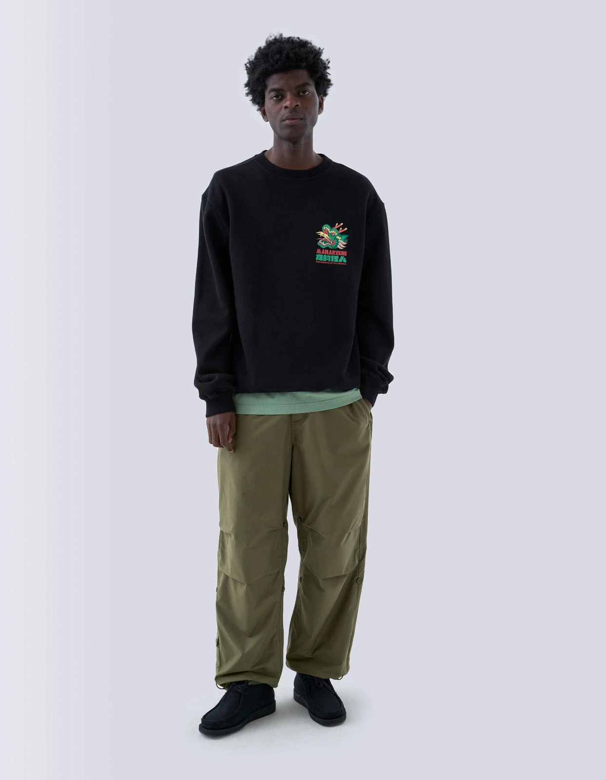 Maharishi 1252 Year Of The Dragon Crew Sweat · Guest Artist: Allister Lee Black 5 Maharishi 1252 Year Of The Dragon Crew Sweat · Guest Artist: Allister Lee Black - Image 5