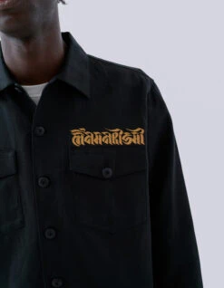 Maharishi 5022 Lunar Dragon Utility Shirt Black 13 Maharishi 5022 Lunar Dragon Utility Shirt Black -Maharishi Shop 071223 0415
