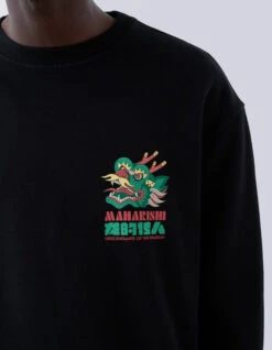 Maharishi 1252 Year Of The Dragon Crew Sweat · Guest Artist: Allister Lee Black 11 Maharishi 1252 Year Of The Dragon Crew Sweat · Guest Artist: Allister Lee Black -Maharishi Shop 071223 0430 2