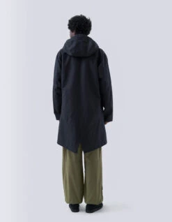 Maharishi 5025 Ventile® Hemp Articulated Parka Black -Maharishi Shop 071223 0457 2