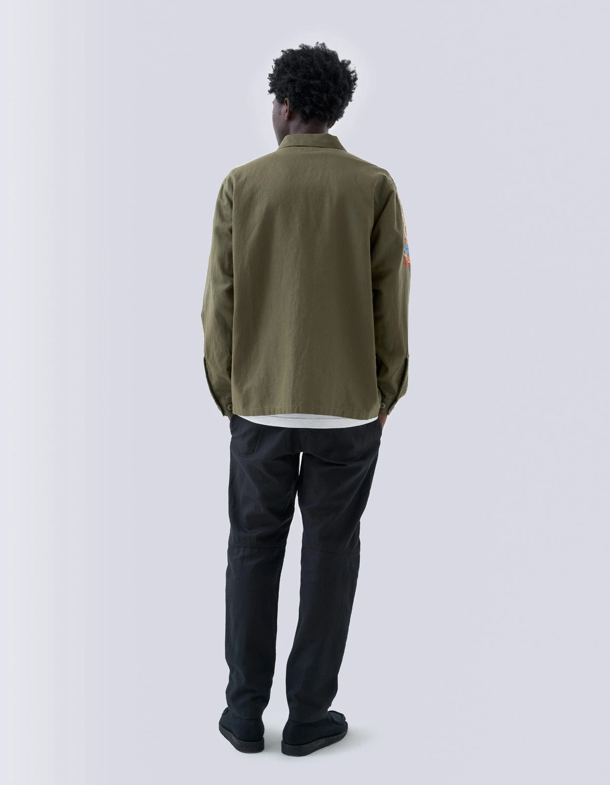 Maharishi 5022 Lunar Dragon Utility Shirt Olive OG-107F 5 Maharishi 5022 Lunar Dragon Utility Shirt Olive OG-107F - Image 5