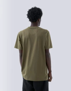 Maharishi 1254 Flaming Pearl T-Shirt Olive -Maharishi Shop 071223 0521