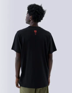 1265 Maharishi Cloud Temple T-Shirt Black -Maharishi Shop 071223 0561 2