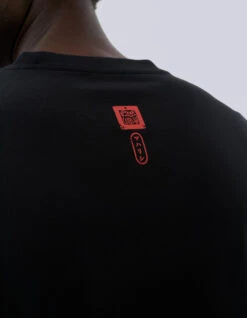 1265 Maharishi Cloud Temple T-Shirt Black -Maharishi Shop 071223 0562 2