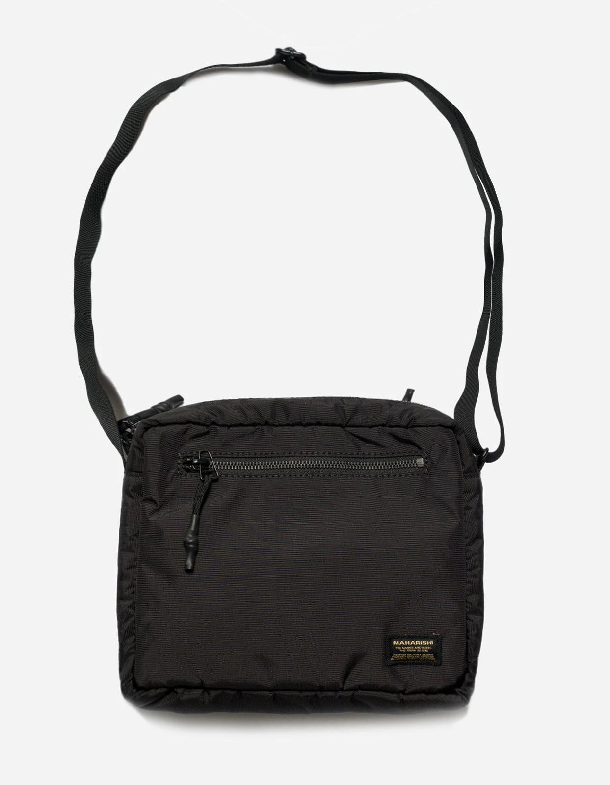 Maharishi 1115 Maha M.A.L.I.C.E. Cross Body Bag Black 4 Maharishi 1115 Maha M.A.L.I.C.E. Cross Body Bag Black - Image 4