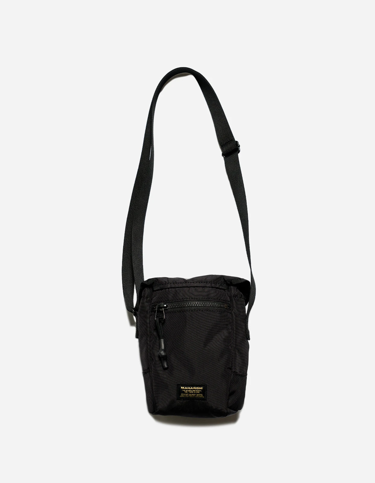 Maharishi 1116 Maha M.A.L.I.C.E. Pouch Bag Black 2 Maharishi 1116 Maha M.A.L.I.C.E. Pouch Bag Black - Image 2