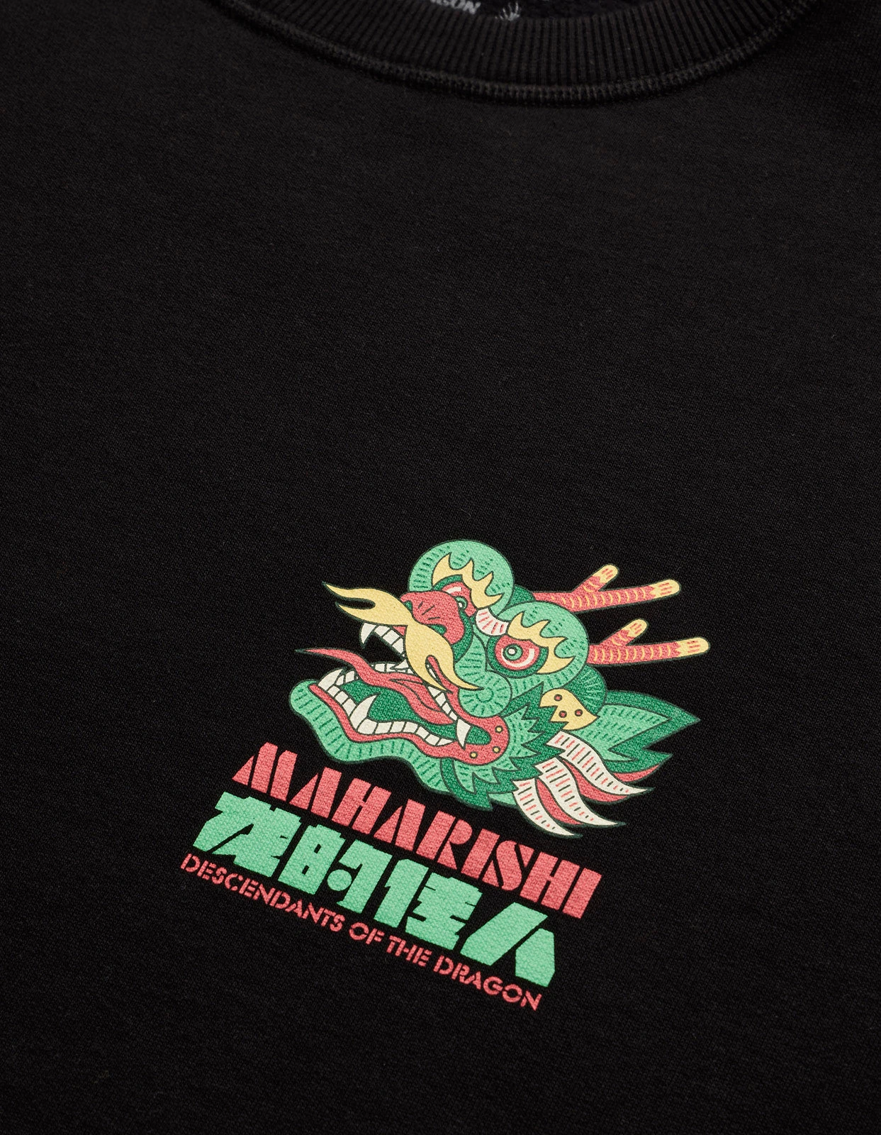 Maharishi 1252 Year Of The Dragon Crew Sweat · Guest Artist: Allister Lee Black 8 Maharishi 1252 Year Of The Dragon Crew Sweat · Guest Artist: Allister Lee Black - Image 8