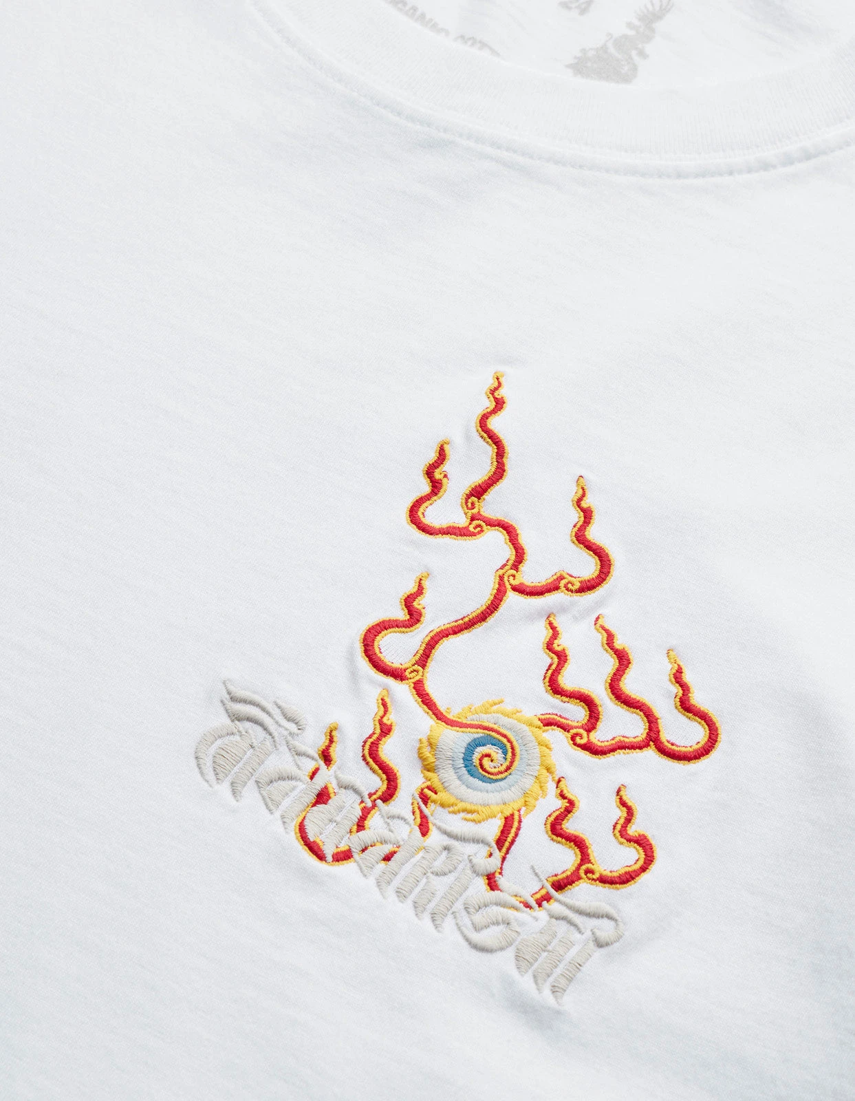 Maharishi 1254 Flaming Pearl T-Shirt White 6 Maharishi 1254 Flaming Pearl T-Shirt White - Image 6
