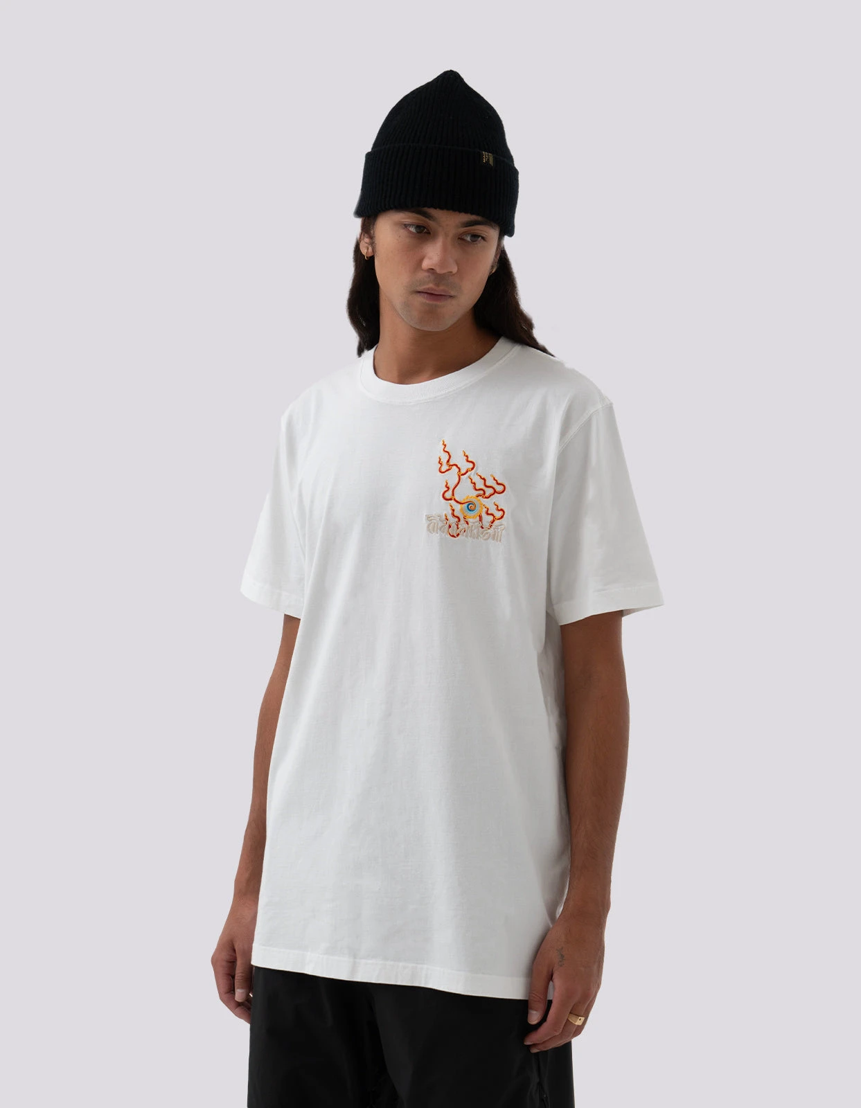 Maharishi 1254 Flaming Pearl T-Shirt White 2 Maharishi 1254 Flaming Pearl T-Shirt White - Image 2