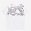 Maharishi 1256 Distorted Dragon T-Shirt · Guest Artist: Kay One White