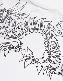 Maharishi 1256 Distorted Dragon T-Shirt · Guest Artist: Kay One White 16 Maharishi 1256 Distorted Dragon T-Shirt · Guest Artist: Kay One White -Maharishi Shop 1256 white 40