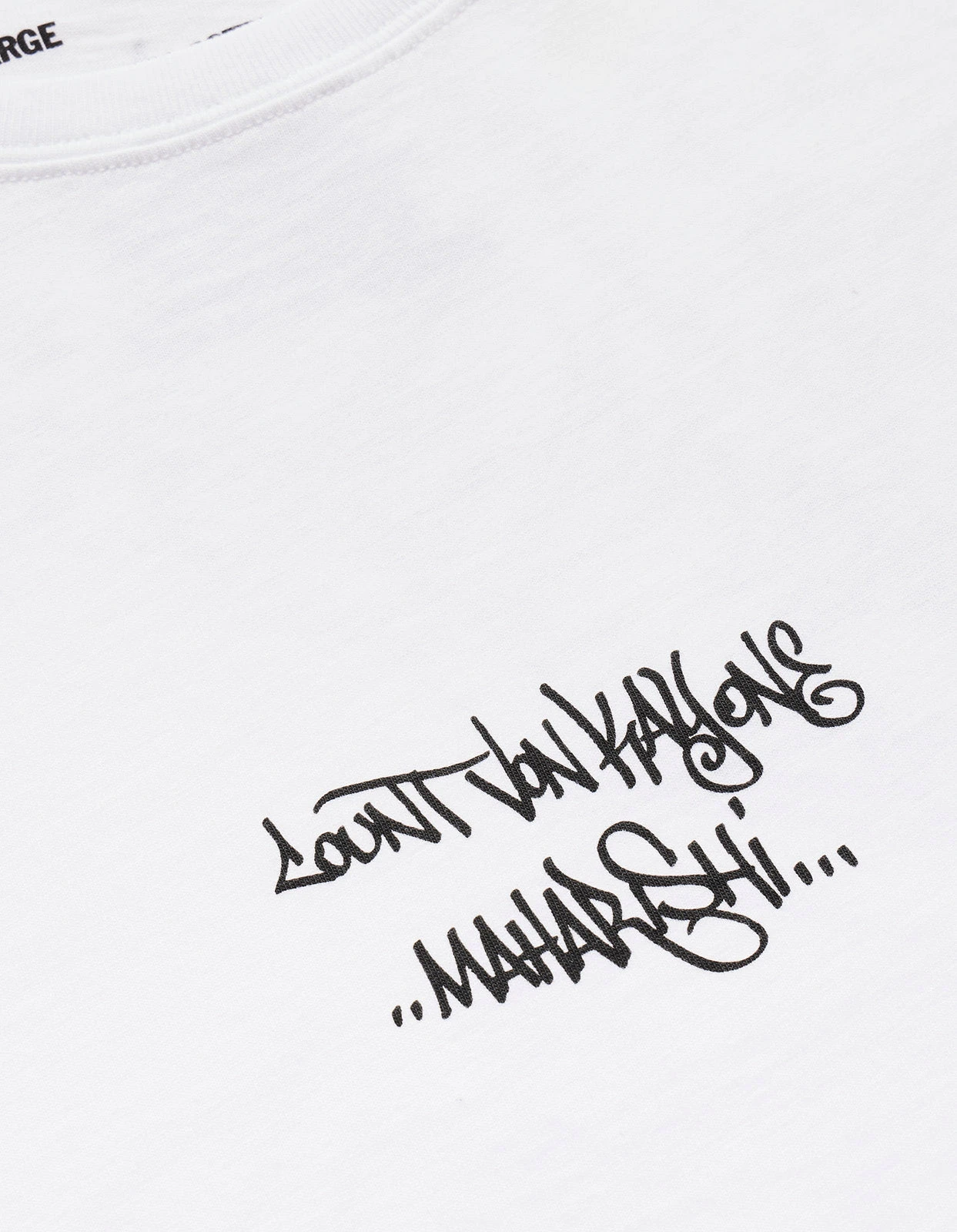 Maharishi 1256 Distorted Dragon T-Shirt · Guest Artist: Kay One White 9 Maharishi 1256 Distorted Dragon T-Shirt · Guest Artist: Kay One White - Image 9