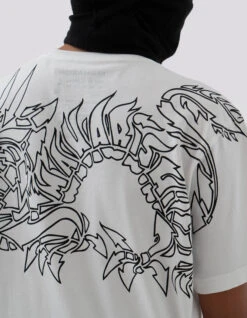 Maharishi 1256 Distorted Dragon T-Shirt · Guest Artist: Kay One White 13 Maharishi 1256 Distorted Dragon T-Shirt · Guest Artist: Kay One White -Maharishi Shop 1256 white 80