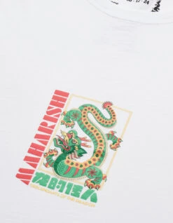 Maharishi 1257 Year Of The Dragon T-Shirt · Guest Artist: Allister Lee White -Maharishi Shop 1257 white 30