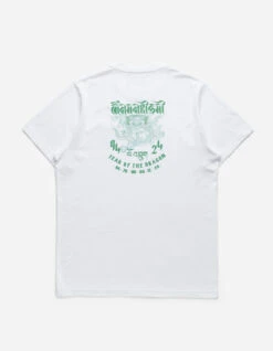 Maharishi 1258 Abundance Dragon Tour T-Shirt White