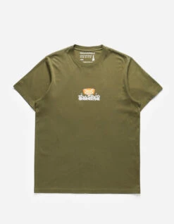 Maharishi 1261 Abundance Dragon Circle T-Shirt Olive -Maharishi Shop 1261 olive 10