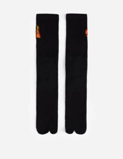 Maharishi 1263 Micro Dragon Tabi Sock 3 Pack Black/Black/Black -Maharishi Shop 1263 black 40