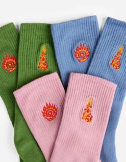 Maharishi 1263 Micro Dragon Tabi Sock 3 Pack Subdued Blue/Bamboo Green/Flag Pink -Maharishi Shop 1264 subduedbluebamboogreenflagpink 60 d3bfc3cc 7ccd 4ff5 8e0d ad862e9c805e