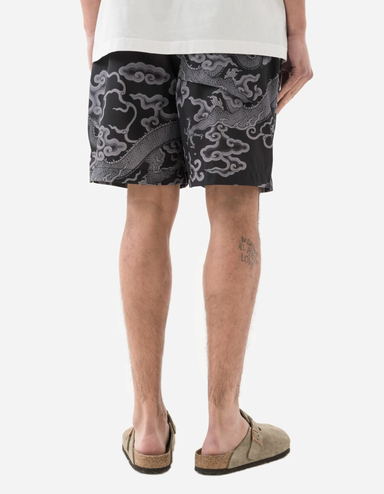 Maharishi 1273 Cloud Dragon Swim Shorts Black 3 Maharishi 1273 Cloud Dragon Swim Shorts Black - Image 3