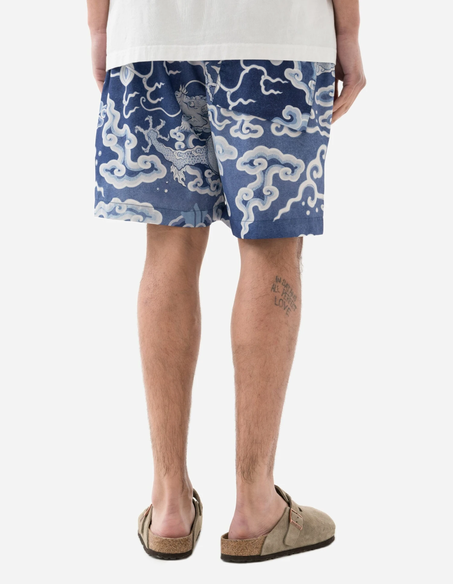Maharishi 1273 Cloud Dragon Swim Shorts Navy 3 Maharishi 1273 Cloud Dragon Swim Shorts Navy - Image 3