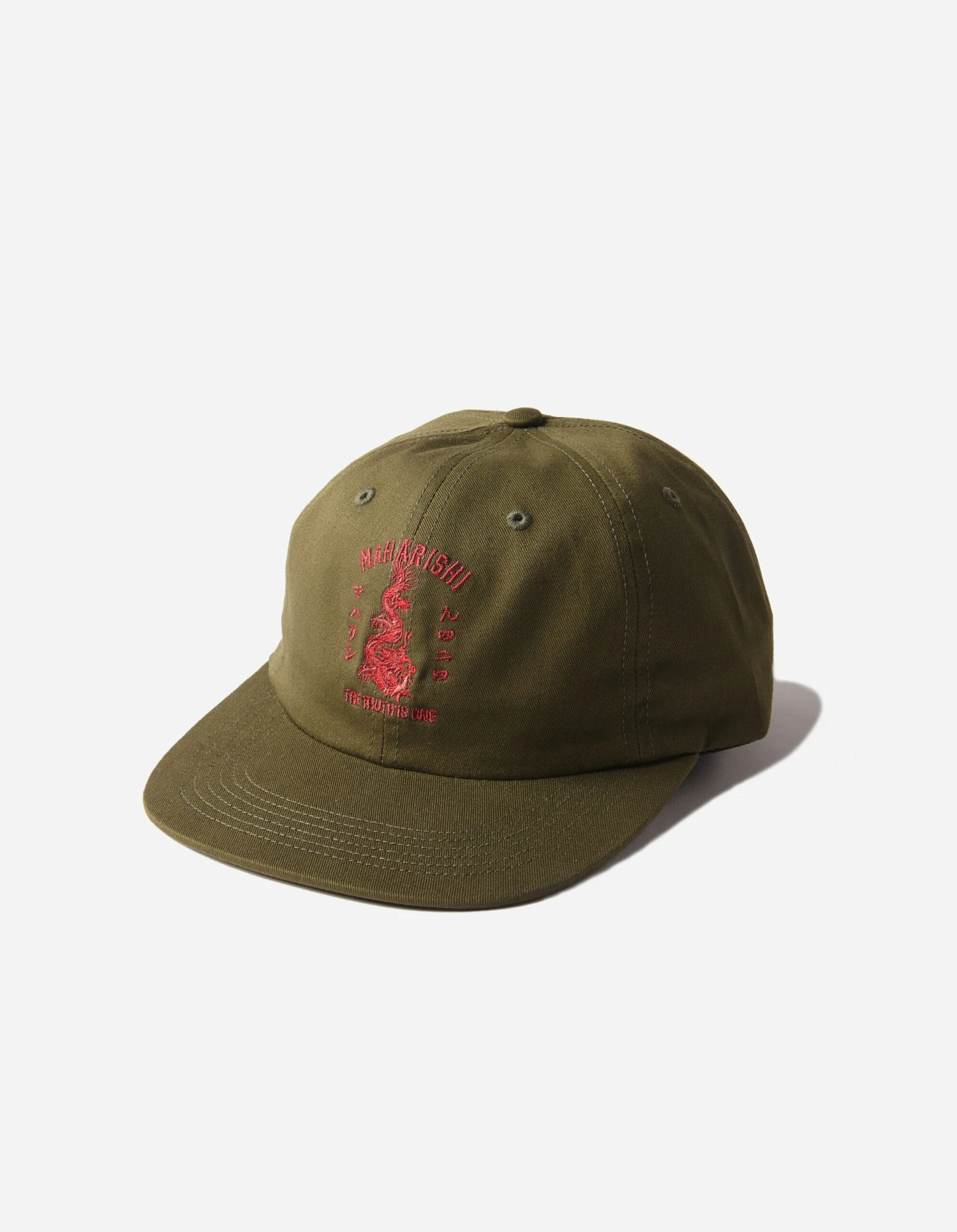 Maharishi 1276 Dragon Anniversary Cap Olive 1 Maharishi 1276 Dragon Anniversary Cap Olive