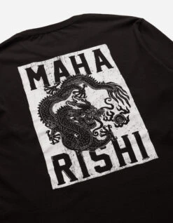 Maharishi 1277 Woodblock Dragon L/S T-Shirt Black 15 Maharishi 1277 Woodblock Dragon L/S T-Shirt Black -Maharishi Shop 1277 black 40 Green