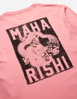 Maharishi 1277 Woodblock Dragon L/S T-Shirt Flag Pink 7 Maharishi 1277 Woodblock Dragon L/S T-Shirt Flag Pink -Maharishi Shop 1277 flag pink 40 Green