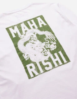 Maharishi 1277 Woodblock Dragon L/S T-Shirt White 15 Maharishi 1277 Woodblock Dragon L/S T-Shirt White -Maharishi Shop 1277 white 40 Green