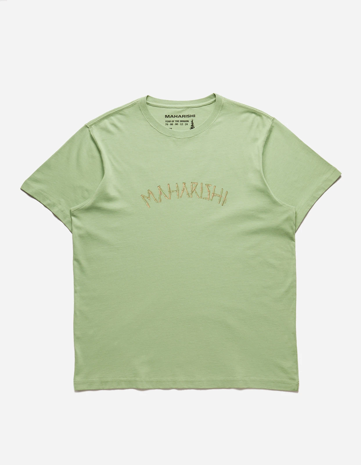 1278 Bamboo Maharishi T-Shirt Bamboo Green 2 1278 Bamboo Maharishi T-Shirt Bamboo Green - Image 2
