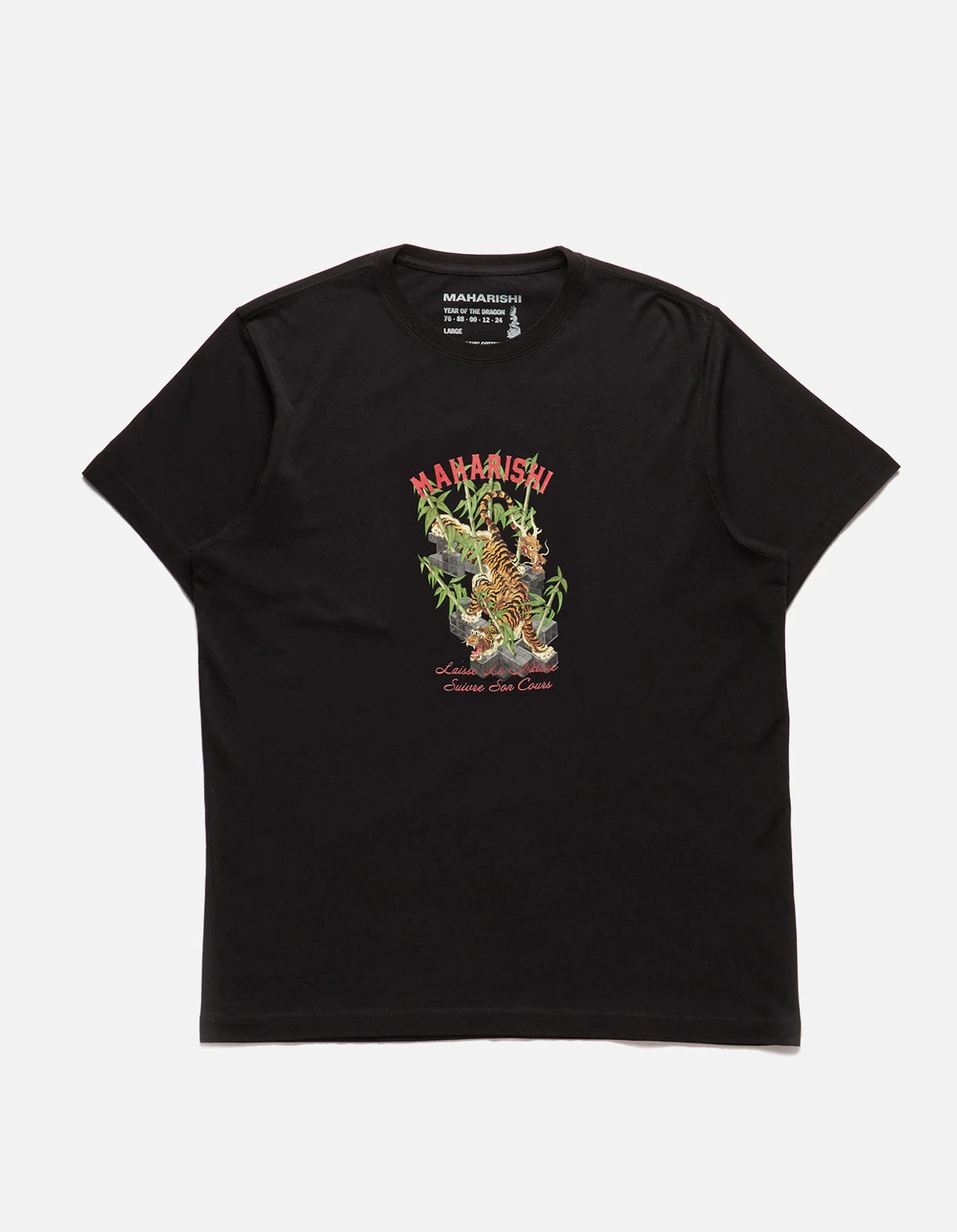 Maharishi 1280 Take Tora T-Shirt Black 1 Maharishi 1280 Take Tora T-Shirt Black