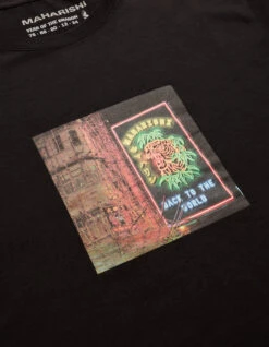 Maharishi 1281 Neon Tiger T-Shirt Black 12 Maharishi 1281 Neon Tiger T-Shirt Black -Maharishi Shop 1281 black 30 Green