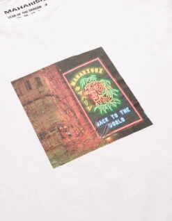 Maharishi 1281 Neon Tiger T-Shirt White 13 Maharishi 1281 Neon Tiger T-Shirt White -Maharishi Shop 1281 white 30 Green
