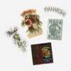 Maharishi 1295 Dragon Bamboo Sticker Pack Multi