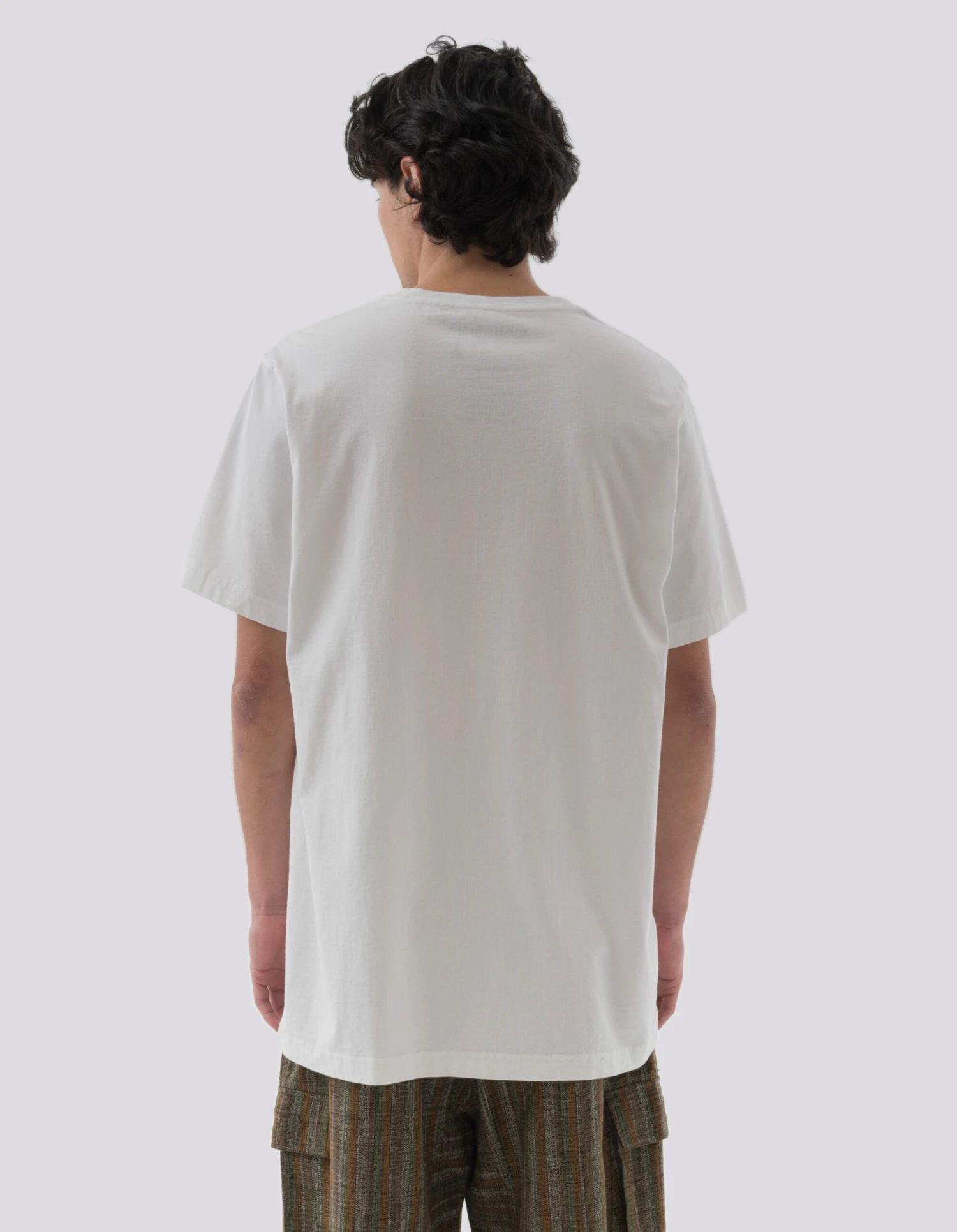 Maharishi 1296 Tiger Fur Calligraphy T-Shirt White 3 Maharishi 1296 Tiger Fur Calligraphy T-Shirt White - Image 3