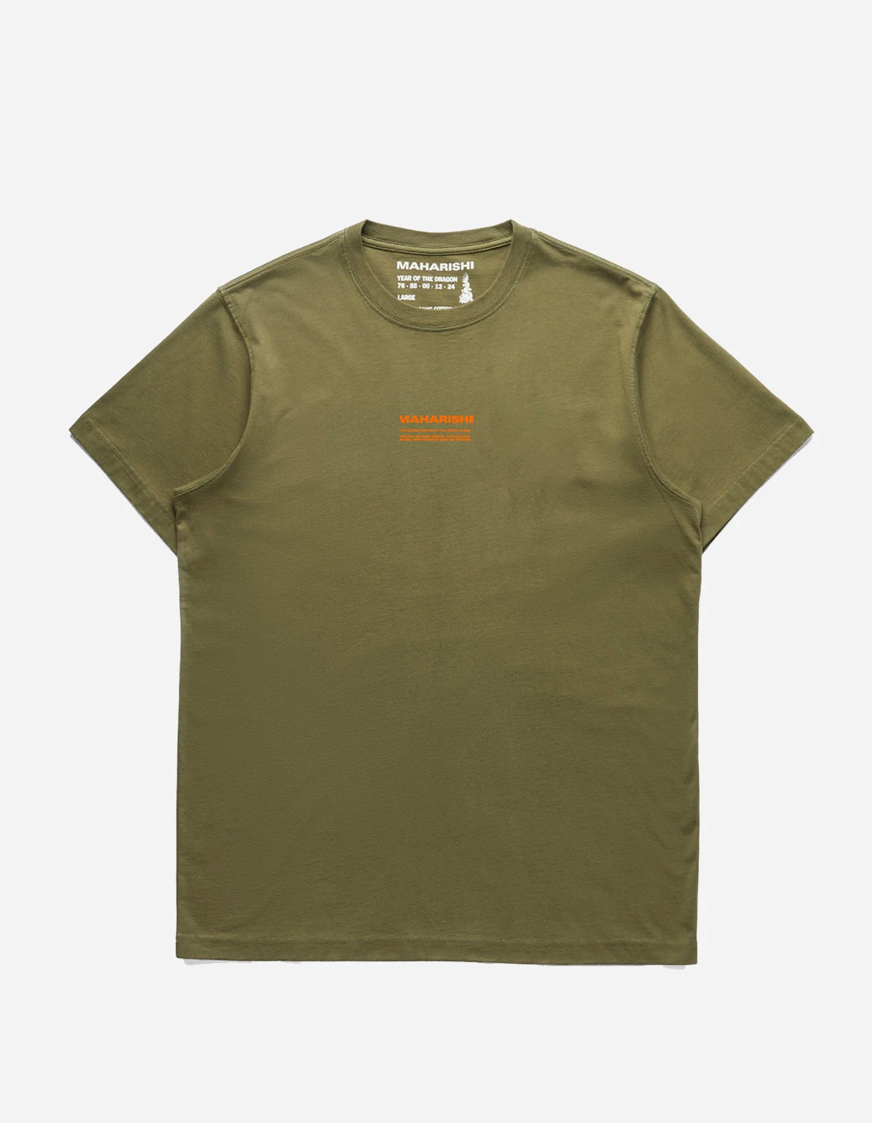 Maharishi 1306 30th Anniversary Aum T-Shirt Olive 6 Maharishi 1306 30th Anniversary Aum T-Shirt Olive - Image 6