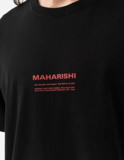 Maharishi 1306 30th Anniversary Aum T-Shirt Black 9 Maharishi 1306 30th Anniversary Aum T-Shirt Black -Maharishi Shop 1306 black 60