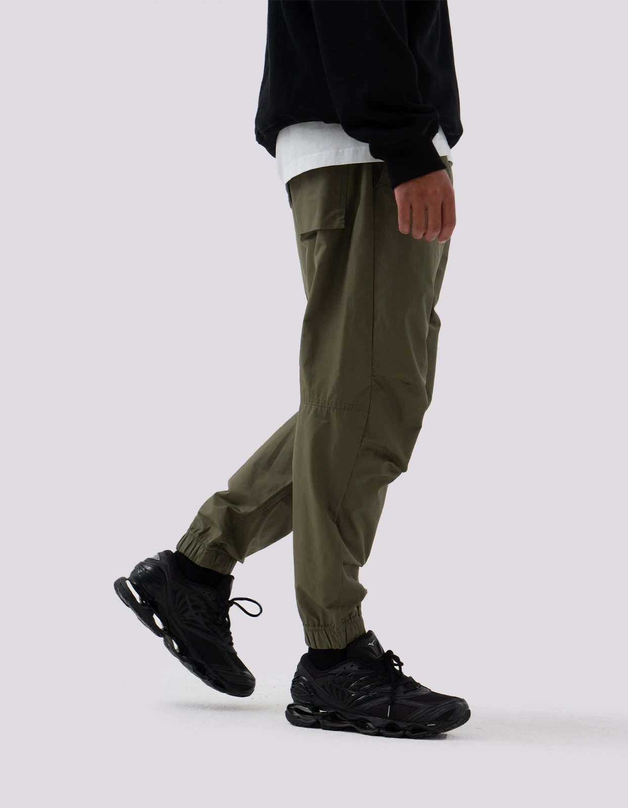 Maharishi 4050 Asym Track Pants Olive OG-107F 7 Maharishi 4050 Asym Track Pants Olive OG-107F - Image 7
